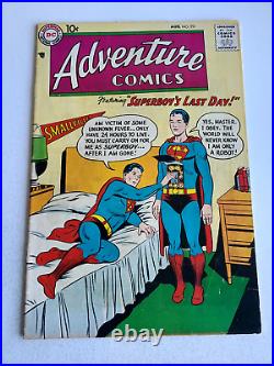 Adventure Comics #251 (1958 DC) Superboy Aquaman Jack Kirby F+ 6.5 NICE
