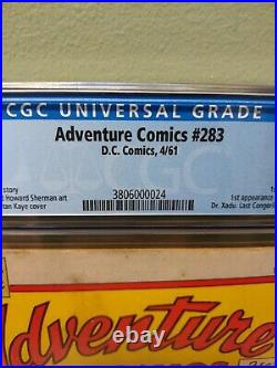 Adventure Comics #283 CGC 4.0 Silver Age DC 1961 Key 1st General Zod