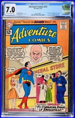 Adventure Comics #292 1962 CGC Graded 7.0 Just Graded-New Holder