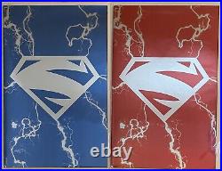 Adventure of Superman Jon Kent Electric Red & Blue Lava Foil Set Megacon