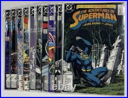 Adventures Of Superman 424-450 452-484 + Annual 1 2 Lot NM DC Comics 1987
