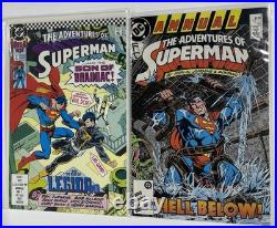 Adventures Of Superman 424-450 452-484 + Annual 1 2 Lot NM DC Comics 1987