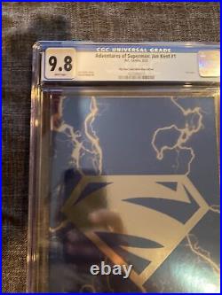 Adventures Of Superman Jon Kent #1 CGC 9.8 Electric Blue Foil Exclusive Variant