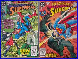 Adventures Of Superman Set Of 100 Issues (1987) DC Comics Doomsday! Lobo! #500