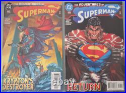 Adventures Of Superman Set Of 100 Issues (1987) DC Comics Doomsday! Lobo! #500