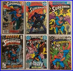 Adventures of Superman (1st series) lot #425-450 + specials 30 diff (1987-89)