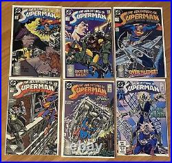 Adventures of Superman 22 Book Lot DC Comics 1988-1993 (1st App of Superboy)