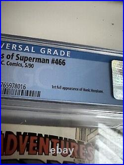 Adventures of Superman #466 CGC 9.8 1990 Dc Comics (1st Hank Henshaw!)