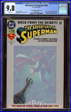 Adventures of Superman # 500 CGC 9.8 White (DC, 1993) Platinum edition