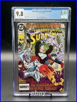 Adventures of Superman #504 (DC Comics September 1993) CGC Graded 9.8 Top pop