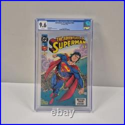 Adventures of Superman #505 DC 1993 CGC 9.6 White Pages