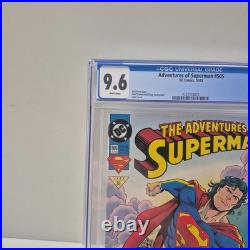 Adventures of Superman #505 DC 1993 CGC 9.6 White Pages