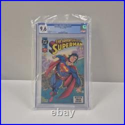 Adventures of Superman #505 DC 1993 CGC 9.6 White Pages