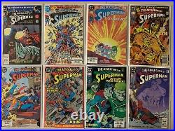 Adventures of Superman comics lot #441-490 + 2 annuals 49 diff avg 7.0 (1988-92)