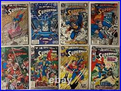 Adventures of Superman comics lot #441-490 + 2 annuals 49 diff avg 7.0 (1988-92)