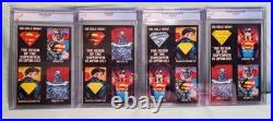 All 4 Reign Of Superman Comics CGC 8.0 9.8 Die Cut Covers 1st Appearances