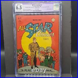 All Star Comics #27, A Superman DC Pub, Winter 1945, CGC 6.5 FN+ Resto Sl. C-1