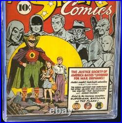 All Star Comics #7 (1941) CGC 7.5 Restored 1st Superman & Batman Team-Up