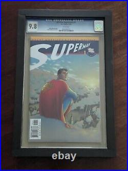 All-Star Superman #1 CGC 9.8 DC Grant Morrison Frank Quitely Jamie Grant -Framed