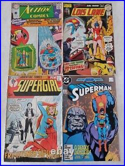 Assorted Superman DC Lot Of 40 DC Vintage Comics