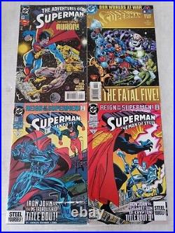 Assorted Superman DC Lot Of 40 DC Vintage Comics