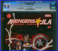 Avengers / JLA #4? CGC 9.8? George Perez Superman Cover! DC Marvel Comic 2004