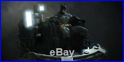 BATMAN on Batcave Throne 1/4 scale custom statue Diorama Nt Sideshow Superman