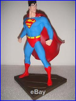 BOWEN FACTORY SEALED-NEW! SUPERMAN FULL SIZE STATUE MAQUETTE Seinfeld DC DIRECT