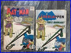 Batman #127 DC Comics October 1959 PLUS VERY RARE Swedish Version First DC Thor