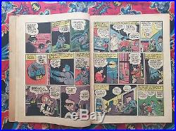Batman #13 (1942, DC) Joker app. Superman co-creator Jerry Siegel & Joe DiMaggio