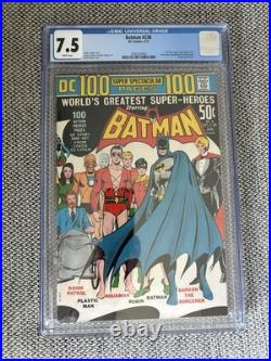 Batman #238 CGC 7.5 Neal Adams Wraparound Cover 1972 White Page DC Comics