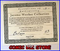Batman #53 (1949) DC Golden Age 1st Printing Vg- 3.0 Joker-s Jerome Wenker Coa