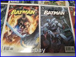 Batman 608-619 COMPLETE HUSH STORY Jim Lee Jeph Loeb KEYS 609 DC 2002 comic lot