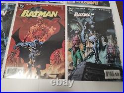 Batman 608-619 COMPLETE HUSH STORY Jim Lee Jeph Loeb KEYS 609 DC 2002 comic lot