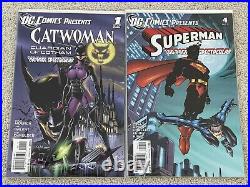 Batman Catwoman Superman NM Lot of 25 DC comics 100 page spectacular, 9.8 GL