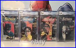 Batman Death In The Family Cgc 426 (9.6) 427 (9.4) 428 (9.6) 429 (9.4) Complete