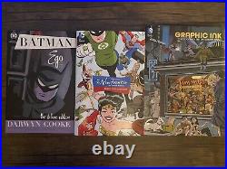Batman Ego the Deluxe Edition, DC The New Frontier And Graphic Ink Art Book