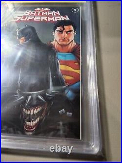 Batman/Superman #1 Comics Elite Variant A Ryan Kincaid Signed CBCS 9.8