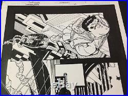 Batman Superman #23 p. 9 Ed Mcguinness Original Comic Art Bizarro DC Comics