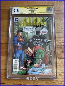Batman/Superman #29 CGC 9.6 Neal Adams Variant Signed By Neal Adams