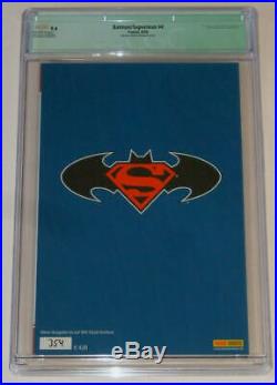 Batman Superman #4 Turner CGC 9.4 NM German Supergirl NUDE Variant Only 500 SDCC