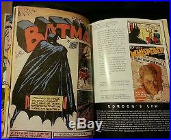 Batman & Superman The Golden Age Hardback Book Set History Premiums