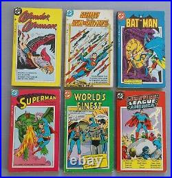 Batman, Superman, Wonder Woman, Superboy, Six Tempo Books, Paperbacks Pb 1977-78
