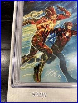 Batman/Superman World's Finest #16 CGC 9.8 Ezra Miller Signed WP (2023)