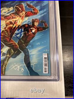Batman/Superman World's Finest #16 CGC 9.8 Ezra Miller Signed WP (2023)