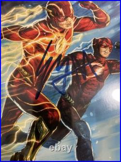 Batman/Superman World's Finest #16 CGC 9.8 Ezra Miller Signed WP (2023)
