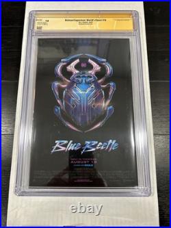 Batman/Superman World's Finest #16 CGC 9.8 Ezra Miller Signed WP (2023)