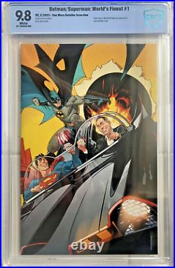Batman/Superman World's Finest #1 CBCS 9.8 1100 Mora Virgin Seinfeld Variant