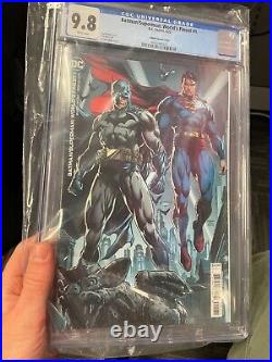 Batman Superman World's Finest #1 DC 2022 Series Fabok Variant CGC 9.8