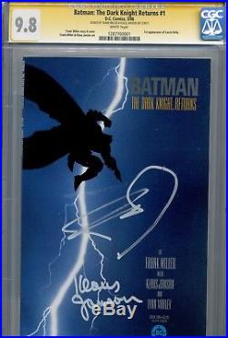 Batman The Dark Knight Returns 1 CGC 9.8 SS 1st print Superman Miller Janson
